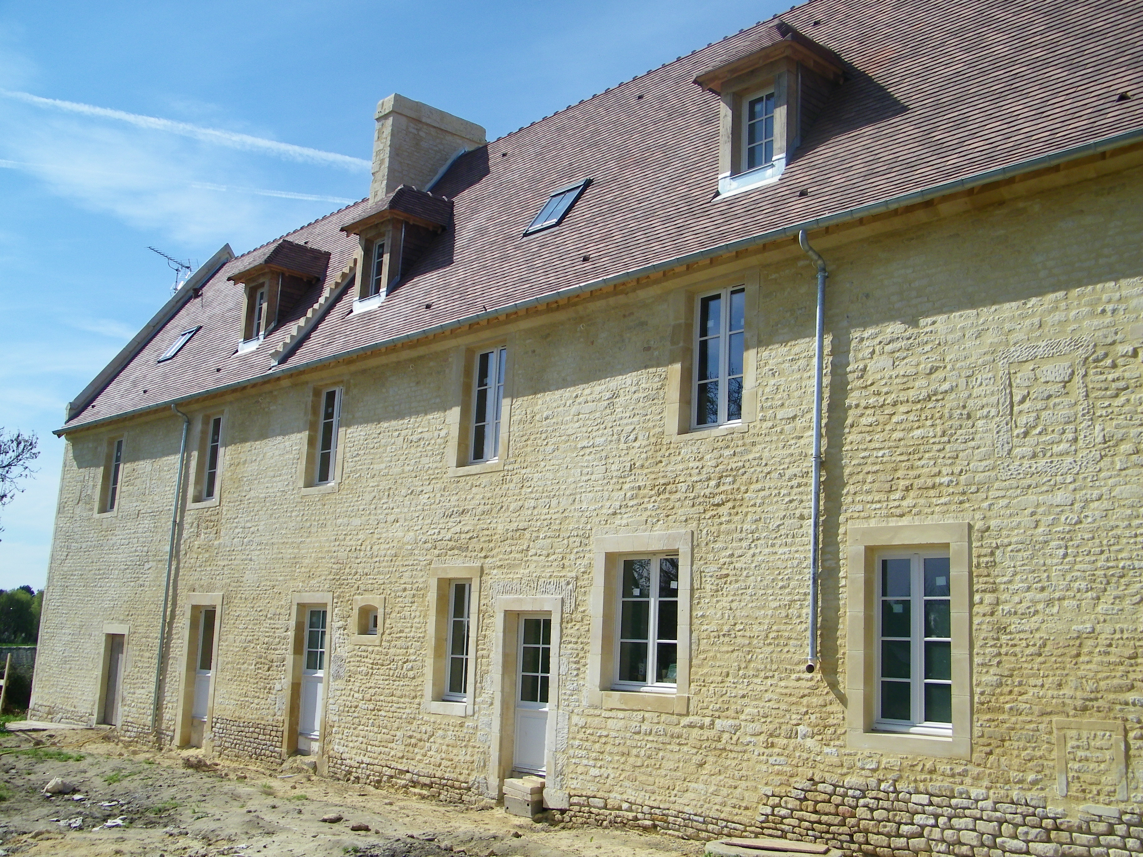 Réhabillitation de maison ancienne dans la Saône-et-Loire